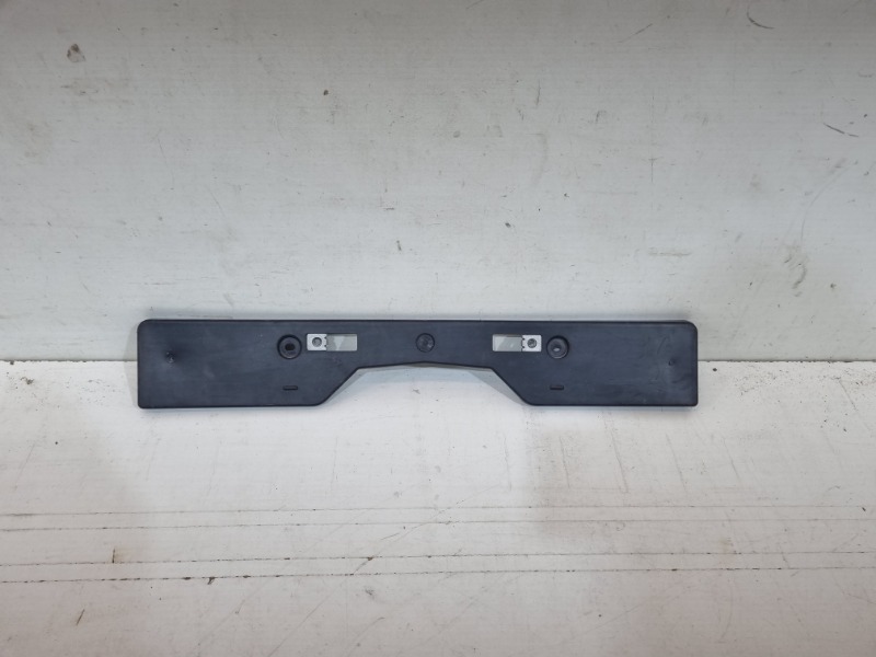 Накладка переднего бампера под номер