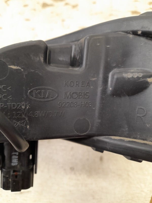 Фара противотуманная правая