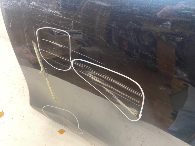 Дверь задняя левая