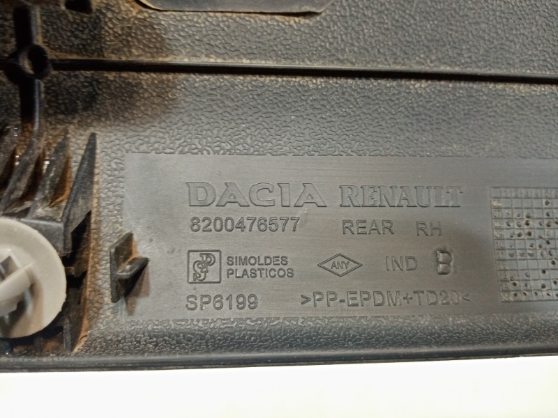 Накладка двери задней правой