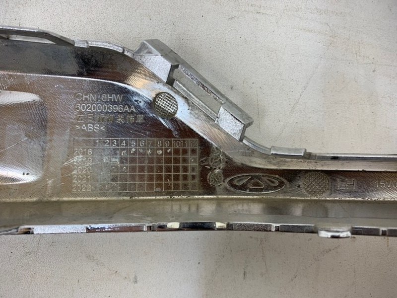 Рамка противотуманной фары левой