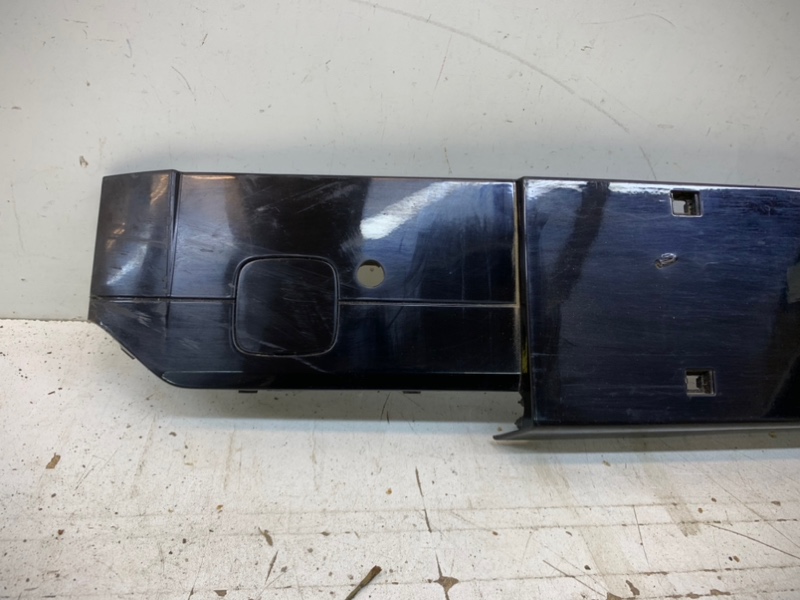 Накладка переднего бампера под номер