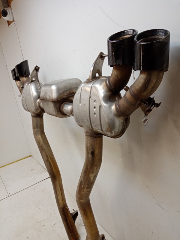 Глушитель основной / задняя часть