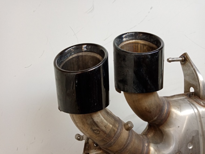 Глушитель основной / задняя часть