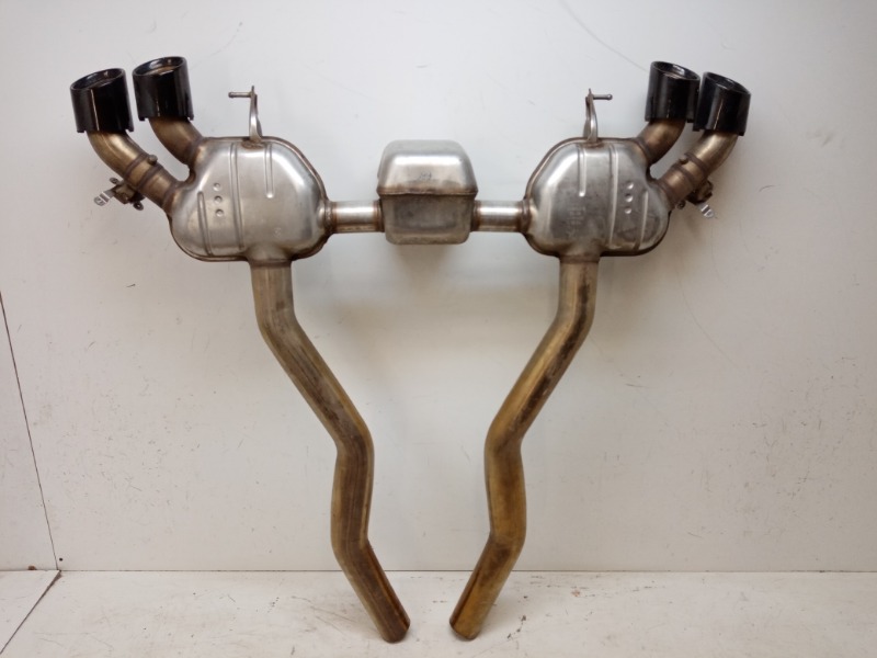 Глушитель основной / задняя часть