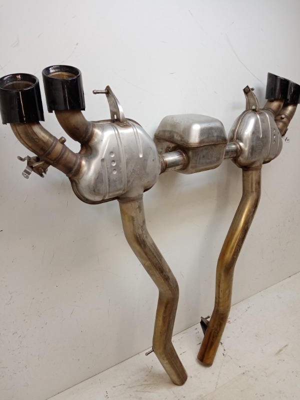 Глушитель основной / задняя часть