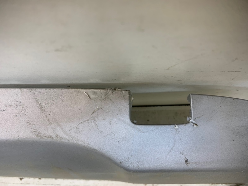 Накладка заднего бампера