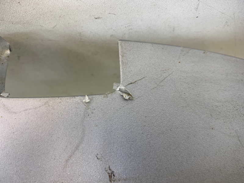 Накладка заднего бампера