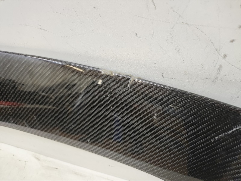 Спойлер переднего бампера