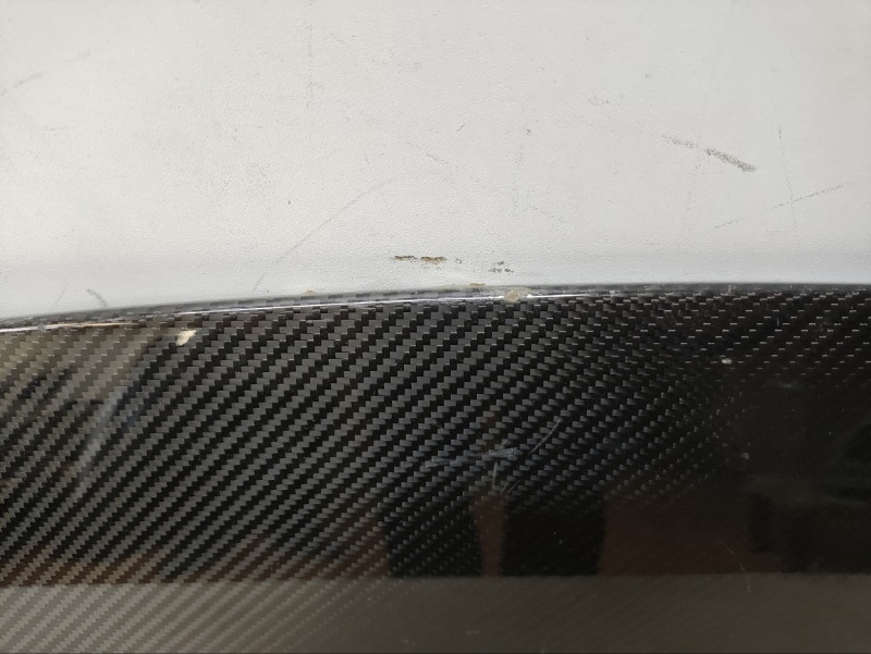 Спойлер переднего бампера