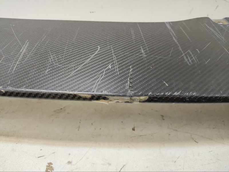 Спойлер переднего бампера