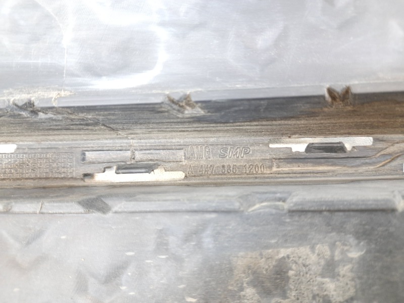 Решетка в бампер левая