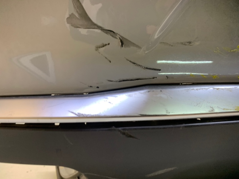 Бампер задний