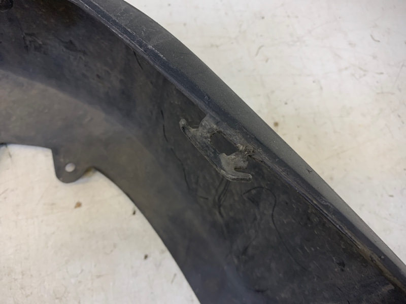 Спойлер переднего бампера