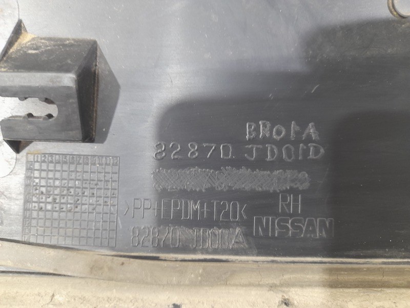 Накладка двери задней правой