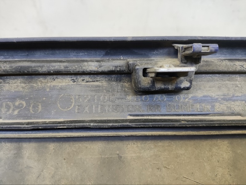 Спойлер заднего бампера