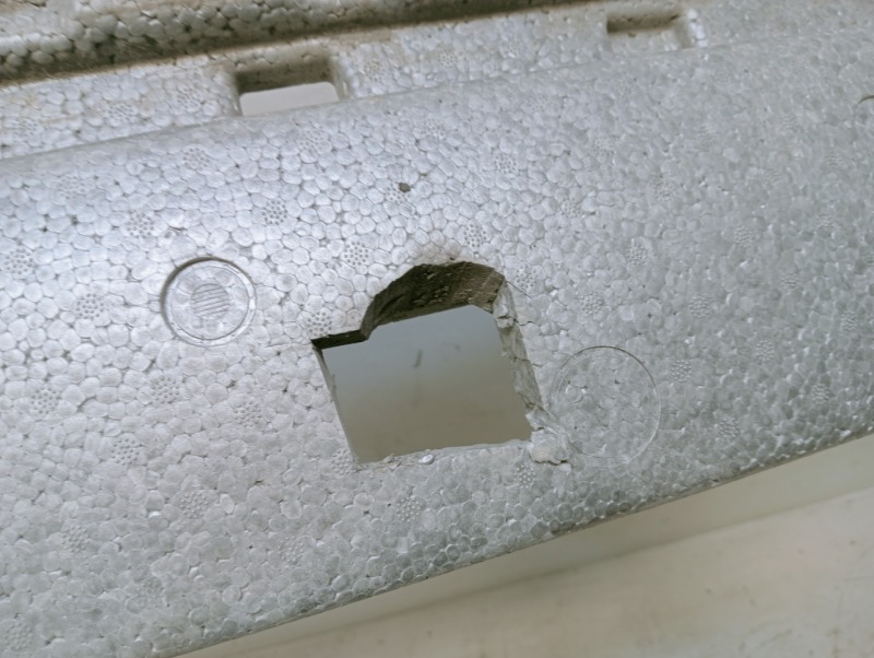 Наполнитель заднего бампера