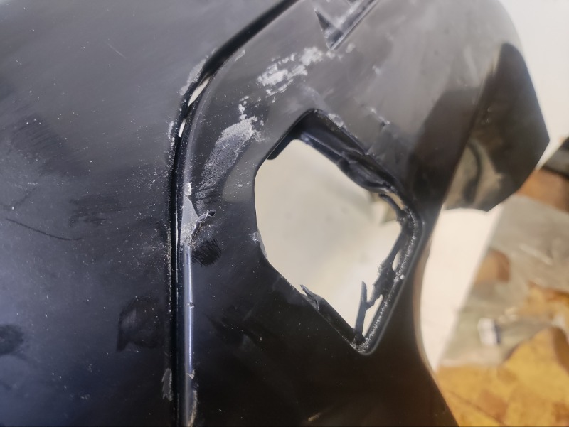 Бампер задний