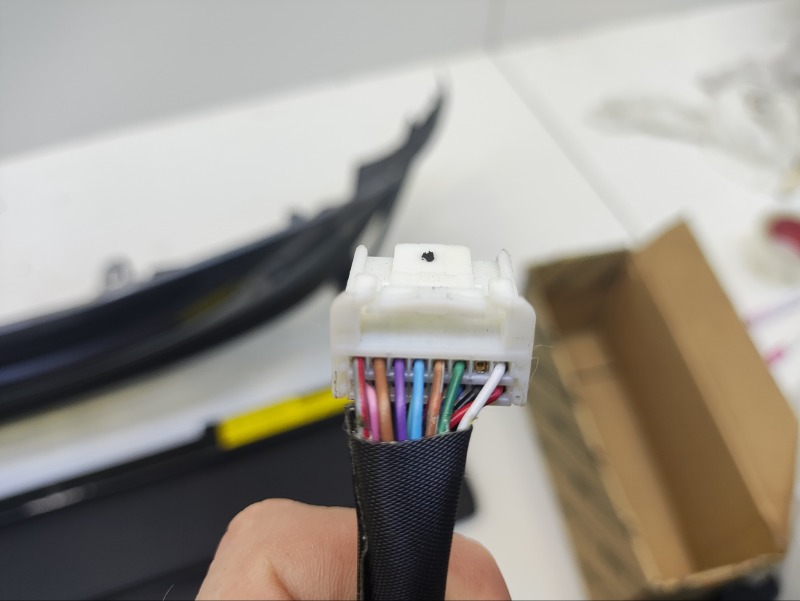 Зеркало левое механическое