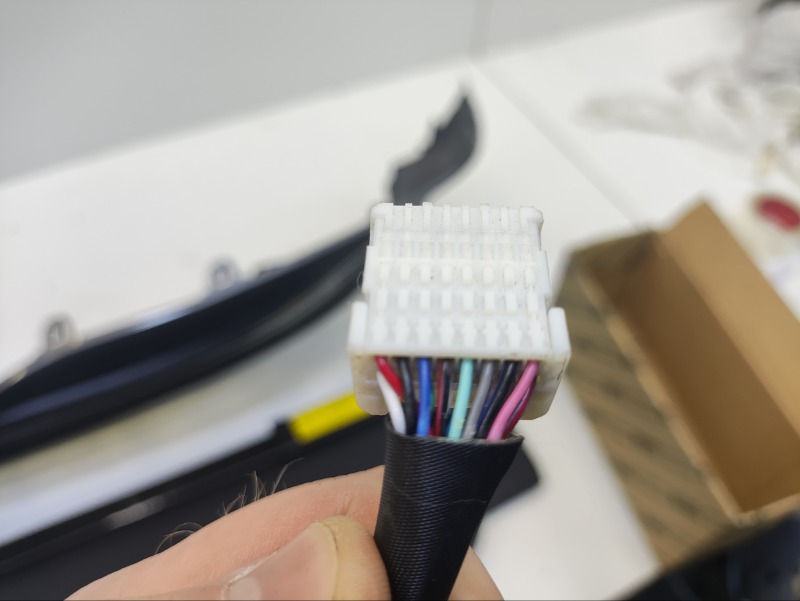 Зеркало левое механическое