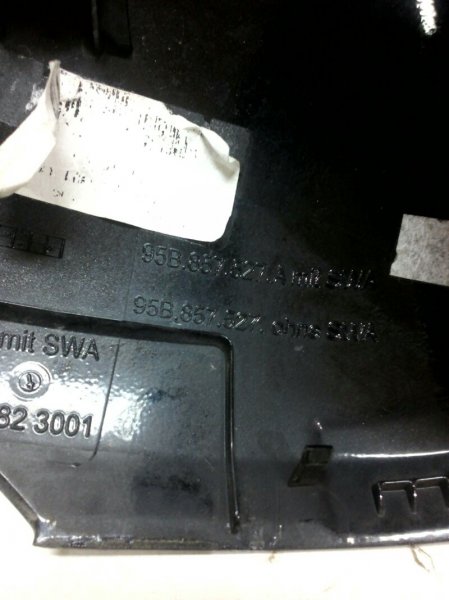 Накладка зеркала левого