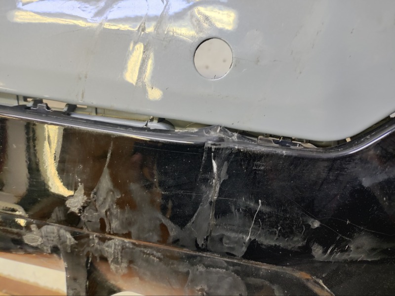 Бампер задний