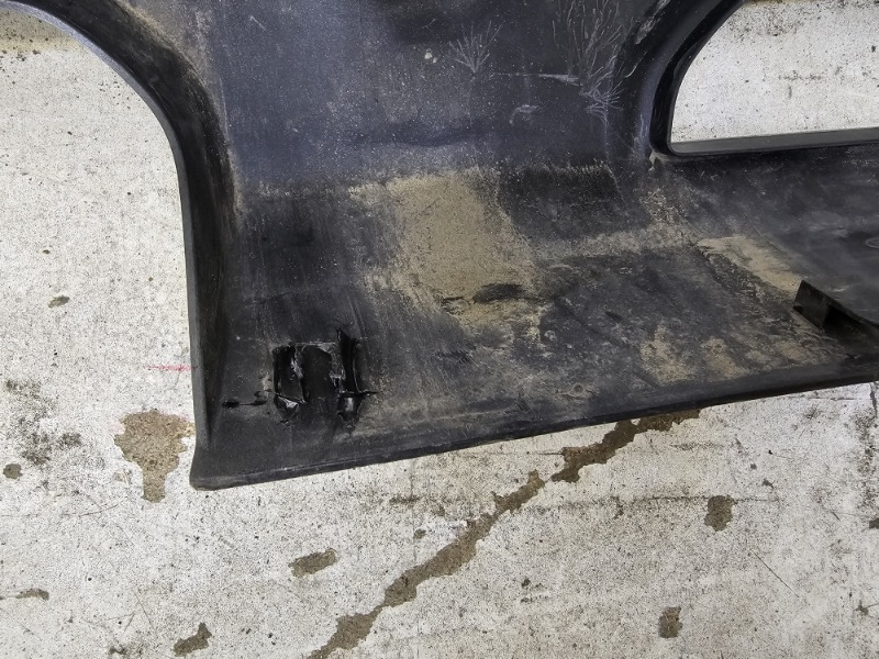 Спойлер заднего бампера