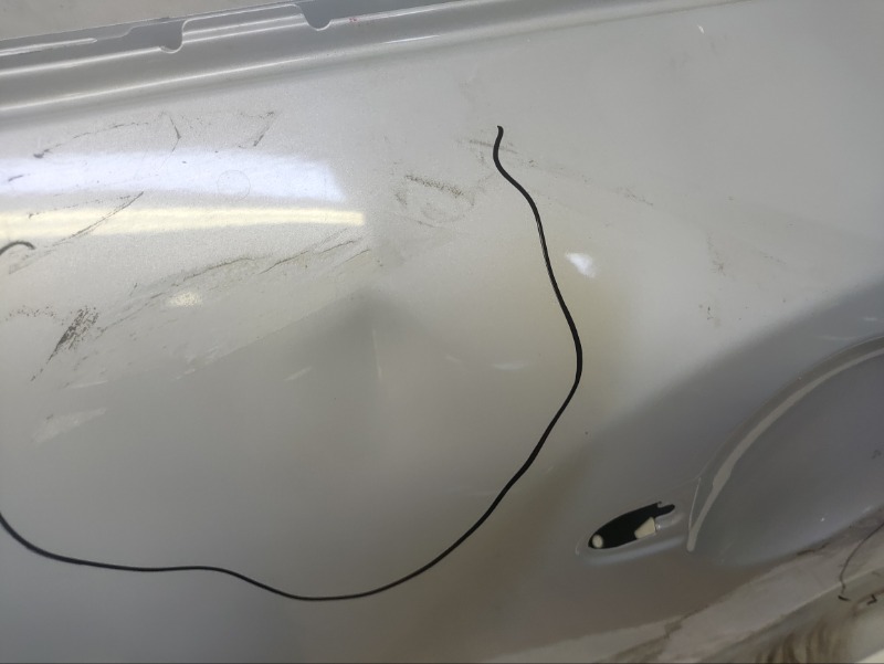 Дверь задняя левая