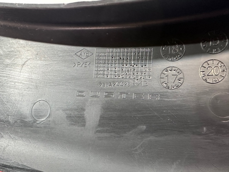 Накладка заднего бампера правая