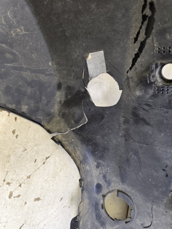 Спойлер заднего бампера