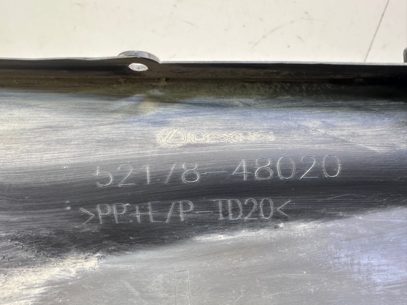 Спойлер заднего бампера