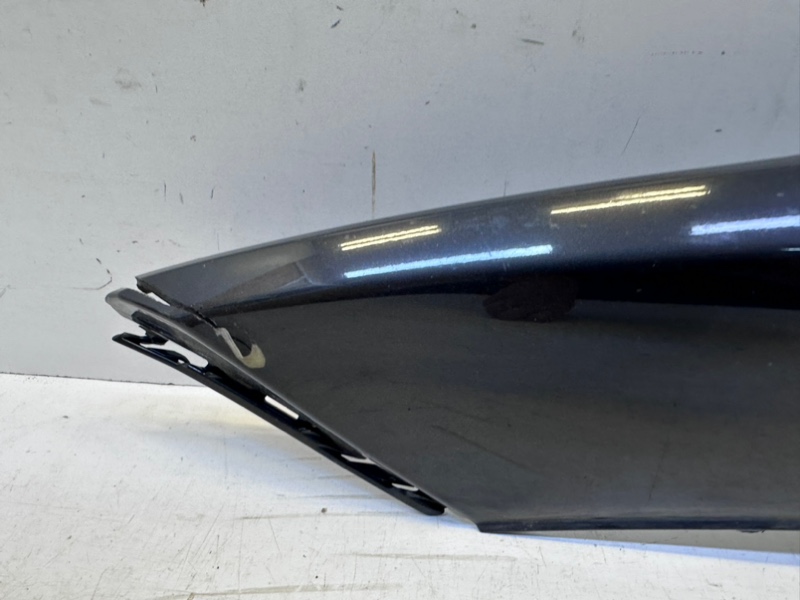 Спойлер переднего бампера левый