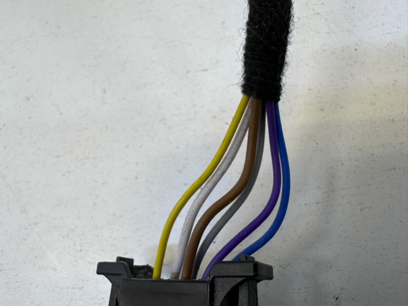 Зеркало левое механическое