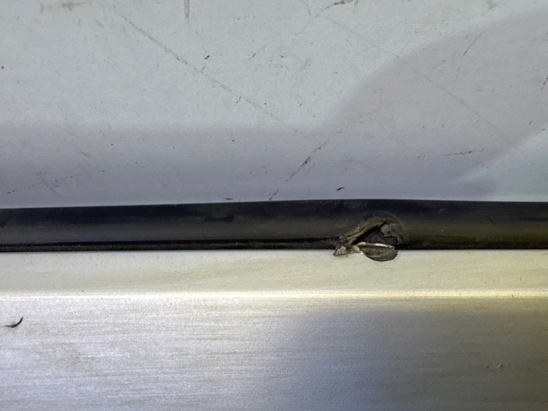 Накладка заднего бампера