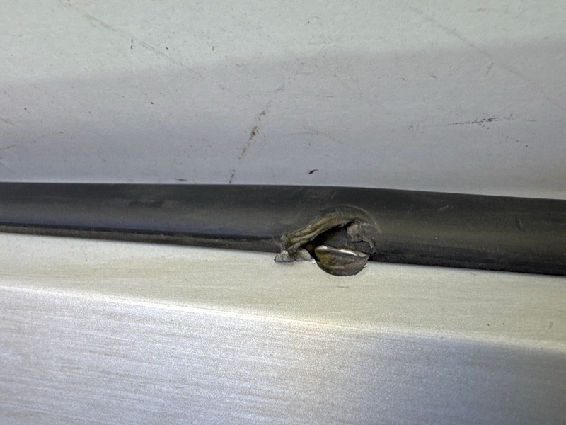 Накладка заднего бампера