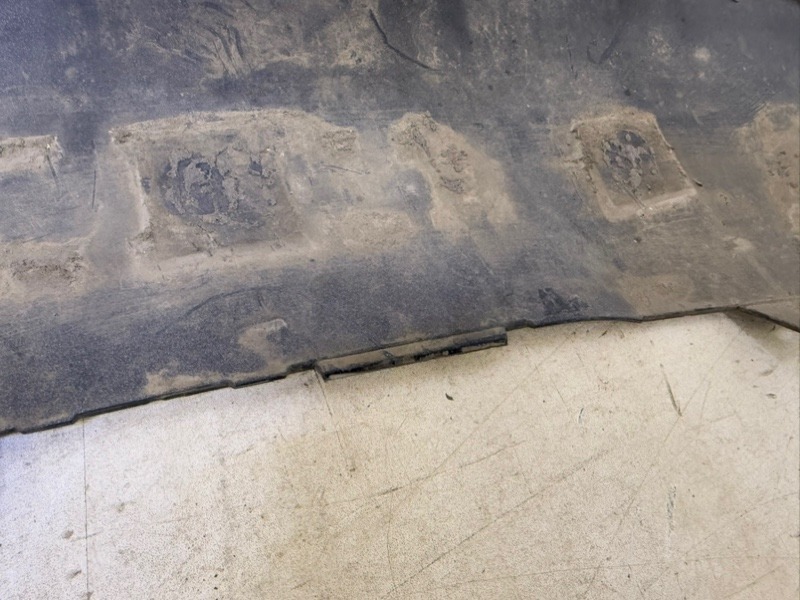 Накладка заднего бампера