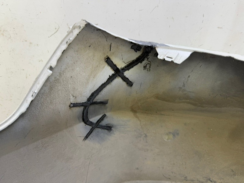 Бампер задний