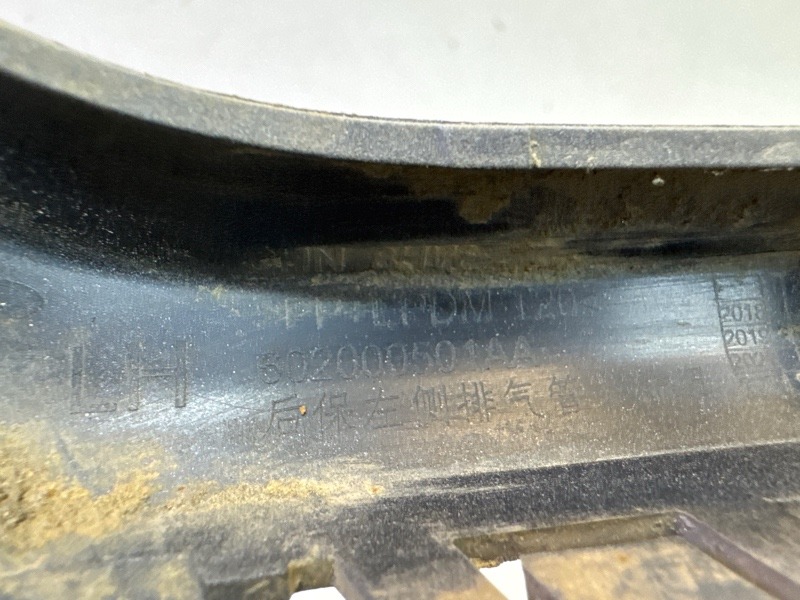 Накладка заднего бампера левая