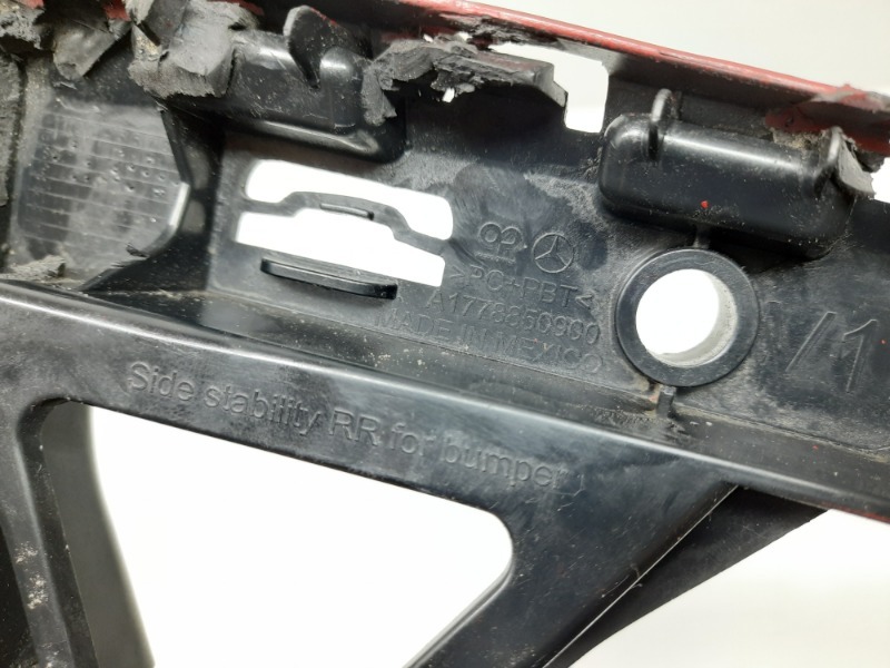 Кронштейн заднего бампера левый