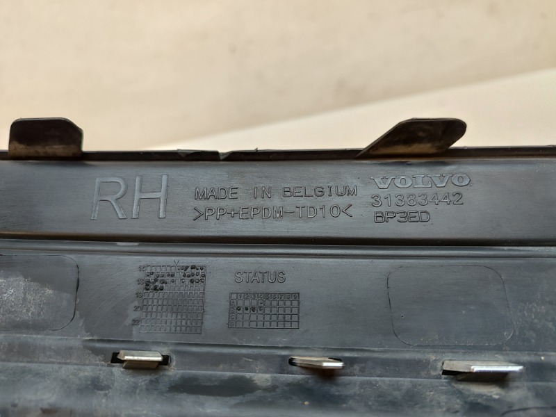 Рамка противотуманной фары правой