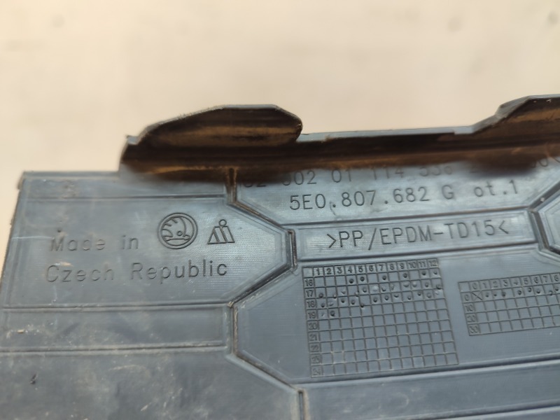 Рамка противотуманной фары правой