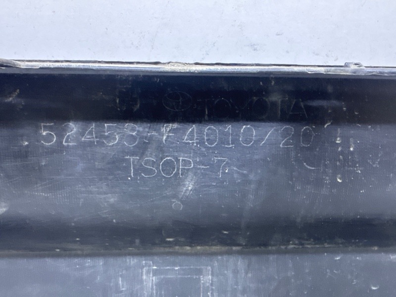 Спойлер заднего бампера