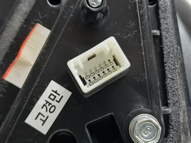 Зеркало правое механическое