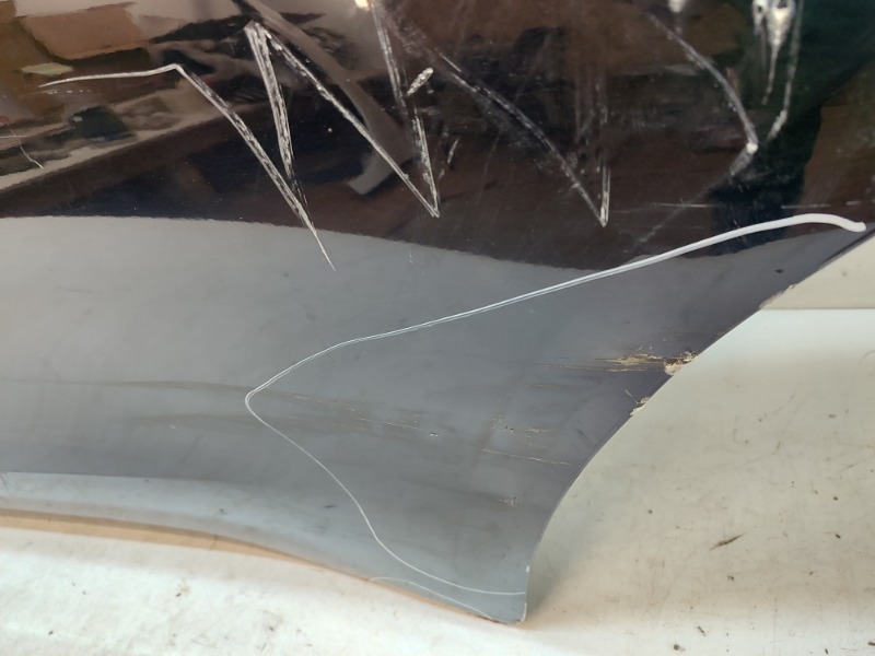 Дверь задняя левая