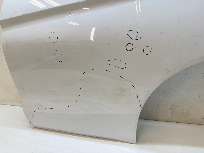 Дверь задняя левая