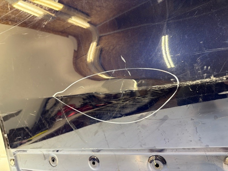 Дверь задняя правая