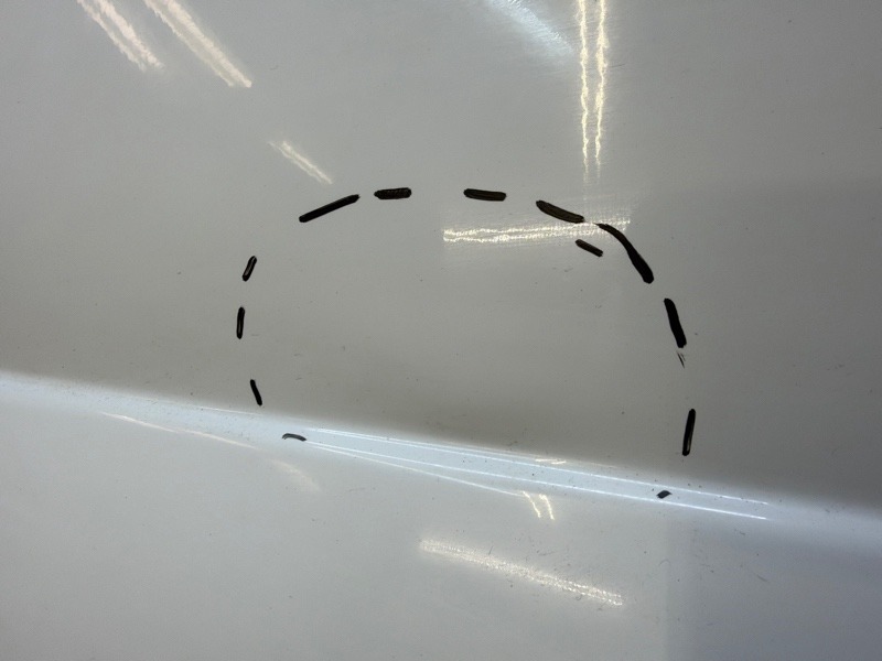 Дверь задняя левая