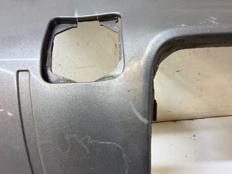 Спойлер заднего бампера