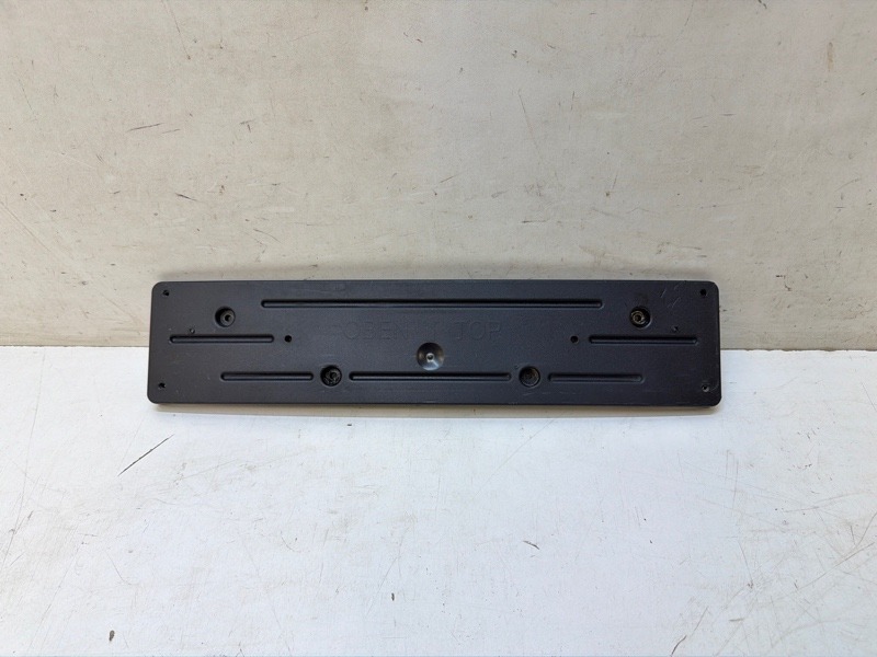 Накладка переднего бампера под номер