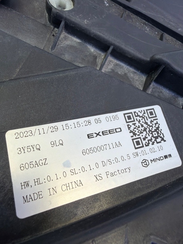 Фара правая